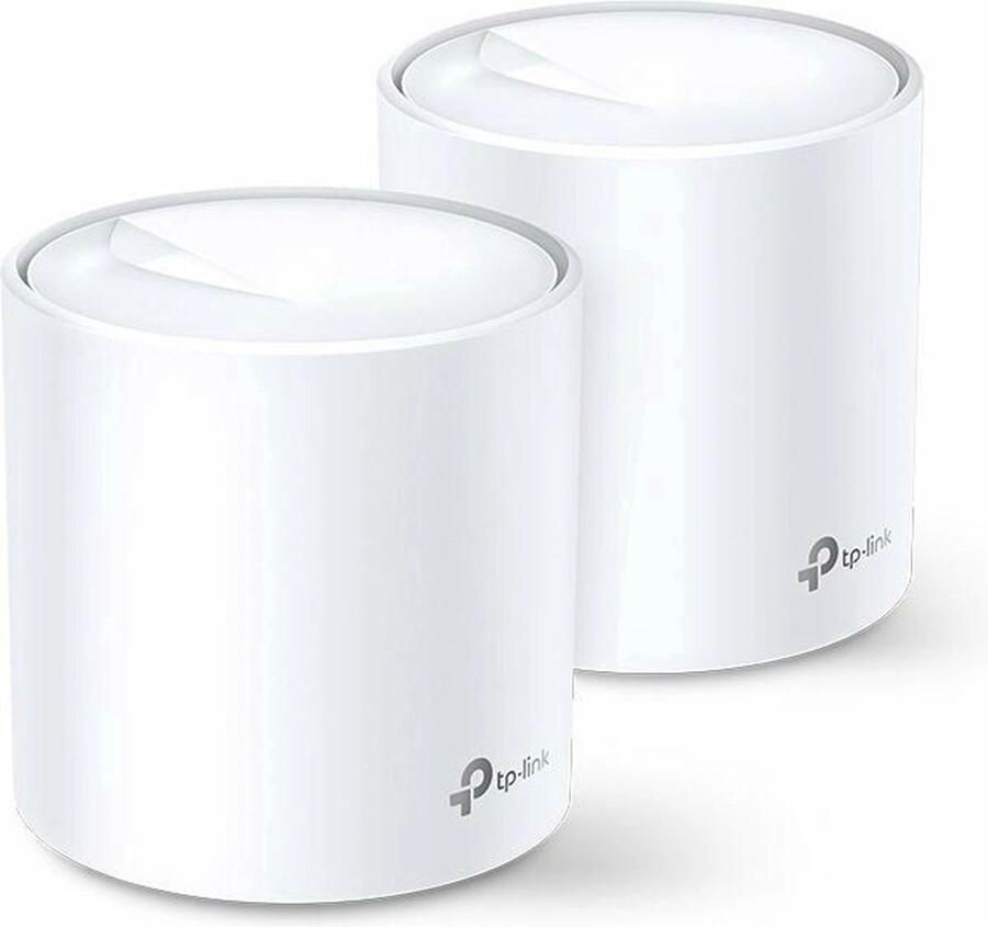 TP-Link Deco X60 AX5400 dual-band WiFi 6 Mesh Systeem (2-pack) Mesh router Wit - Foto 2