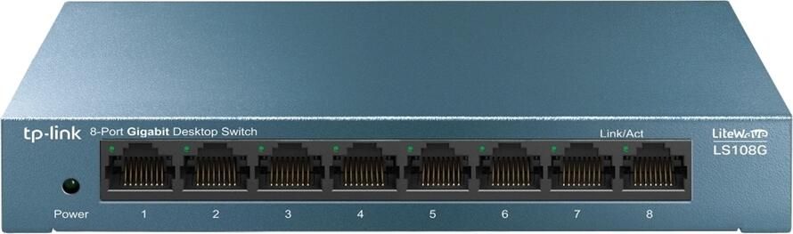 TP-Link Switch Litewave Desktop Switch 8 Poorten Gigabit