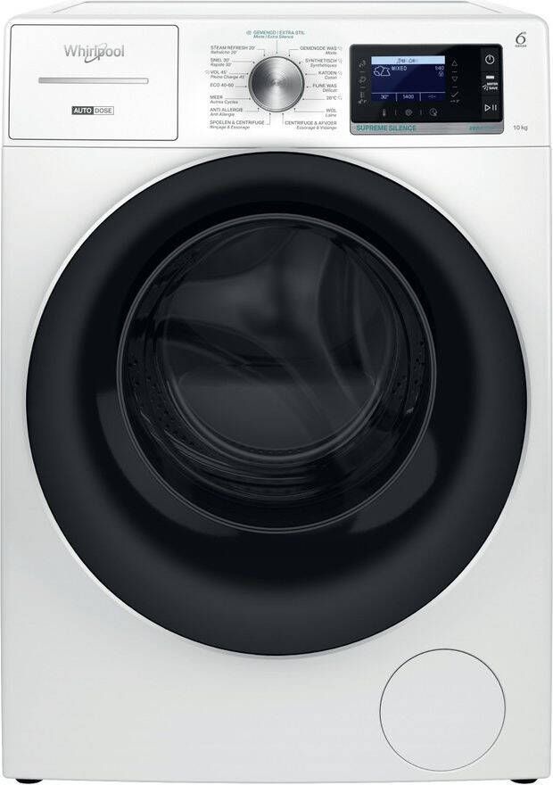 Whirlpool W8 09AD SILENCE BE Vrijstaande Wasmachine