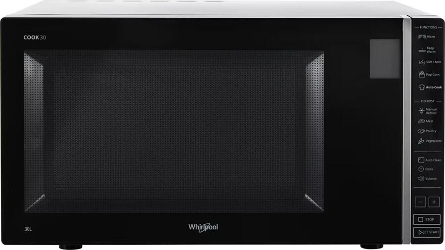 Whirlpool Microgolf Zwart MWP301B | Microgolfovens | Keuken&Koken Microgolf&Ovens | MWP 301 B