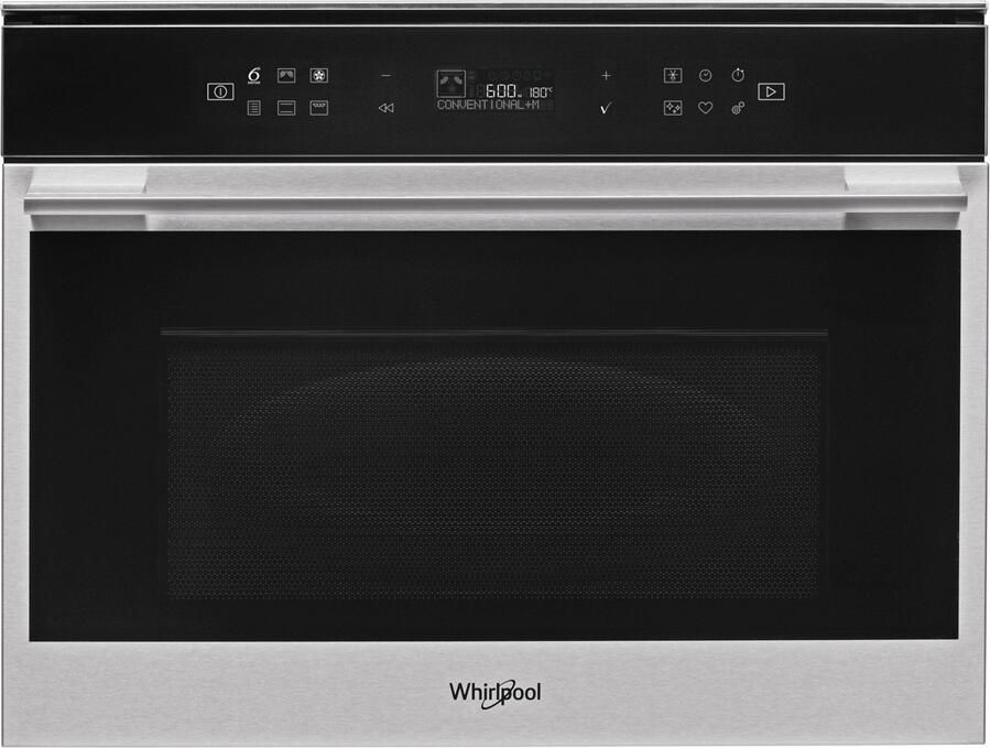 Whirlpool W7 ME450 WP Inbouw combimagnetrons Grijs