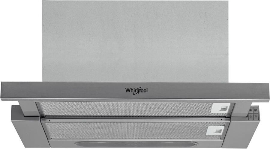 Whirlpool WAH 65 LM X Afzuigkap geïntegreerd Zwart