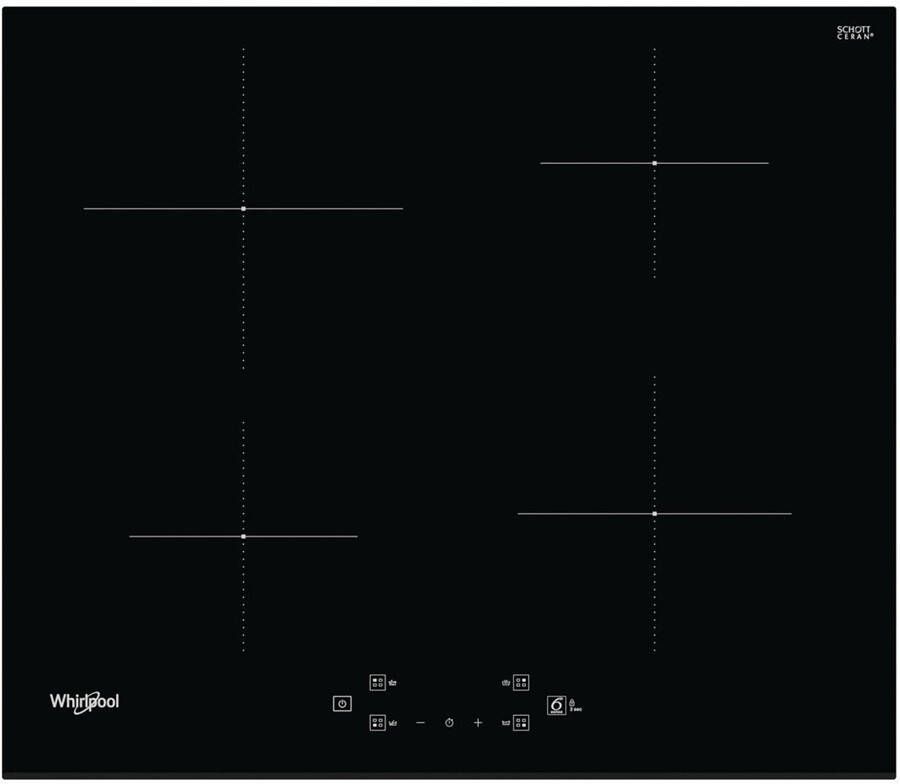 Whirlpool WS Q2760 BF Inbouw Inductiekookplaat Zwart - Foto 2