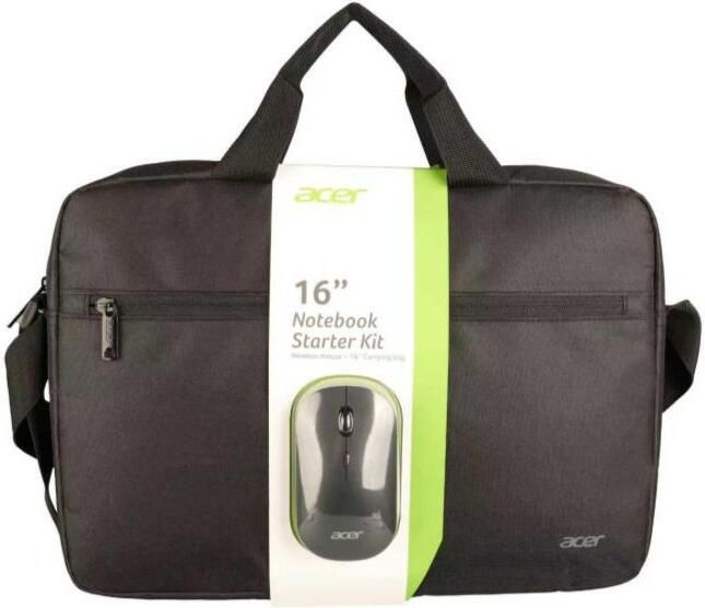Acer Notebook Starter Kit 16 inch Bag + Wireless Mouse Laptop tas
