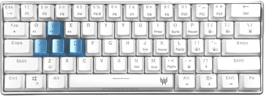 Acer Predator Aethon 330 Toetsenbord Wit