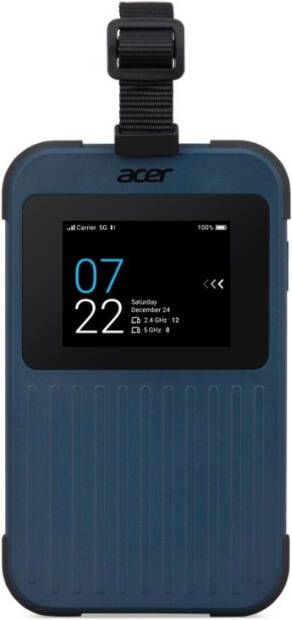 Acer Connect Enduro M3 5G Mobile Wi-Fi 20GB International Data Mi-Fi routers Blauw