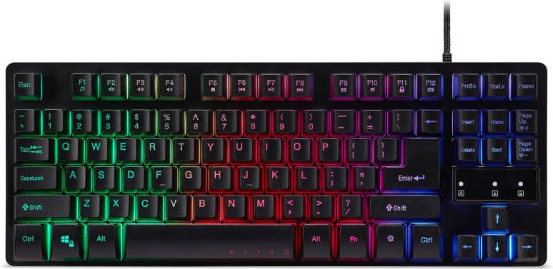 Acer Nitro Gaming Keyboard Toetsenbord Zwart