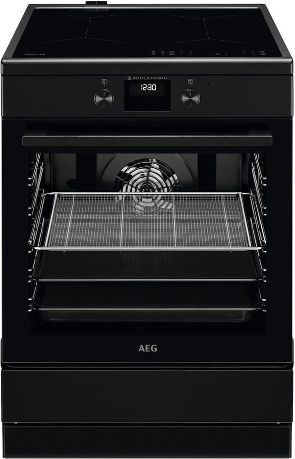 AEG CIB6640AAB Inductie fornuis Zwart