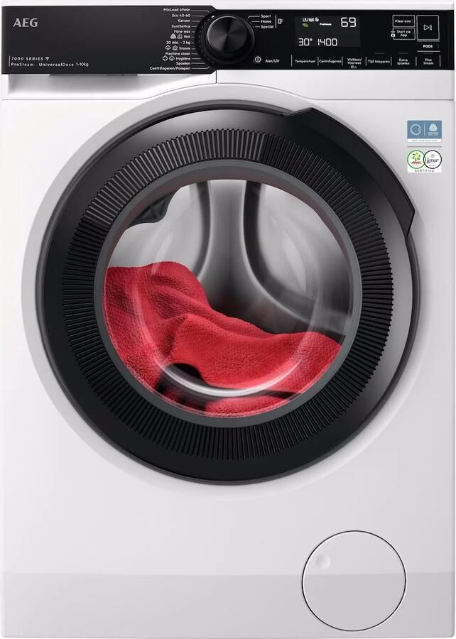 AEG 7000 ProSteam UniversalDose Wasmachine 10 kg LR7604UC4