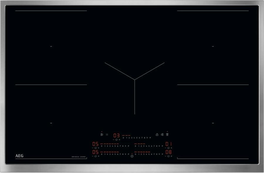 AEG TK85IM0FXB 6000 MultipleBridge Inbouw Inductiekookplaat
