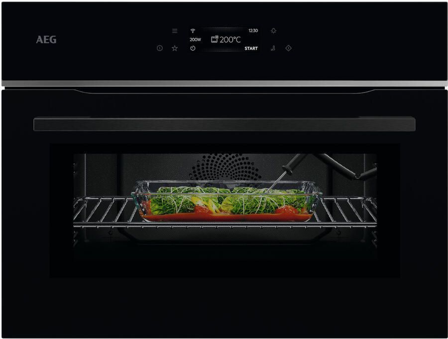 AEG TK8NK621B 8000 MealAssist CombiQuick Inbouw Heteluchtoven met Magnetron