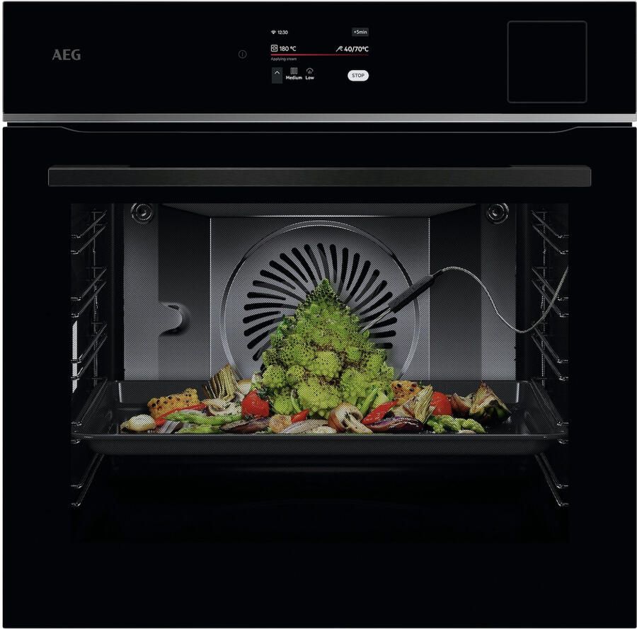 AEG TP8SB73FAB 8000 MealAssist met SteamPro Combi Hetelucht- en stoomoven