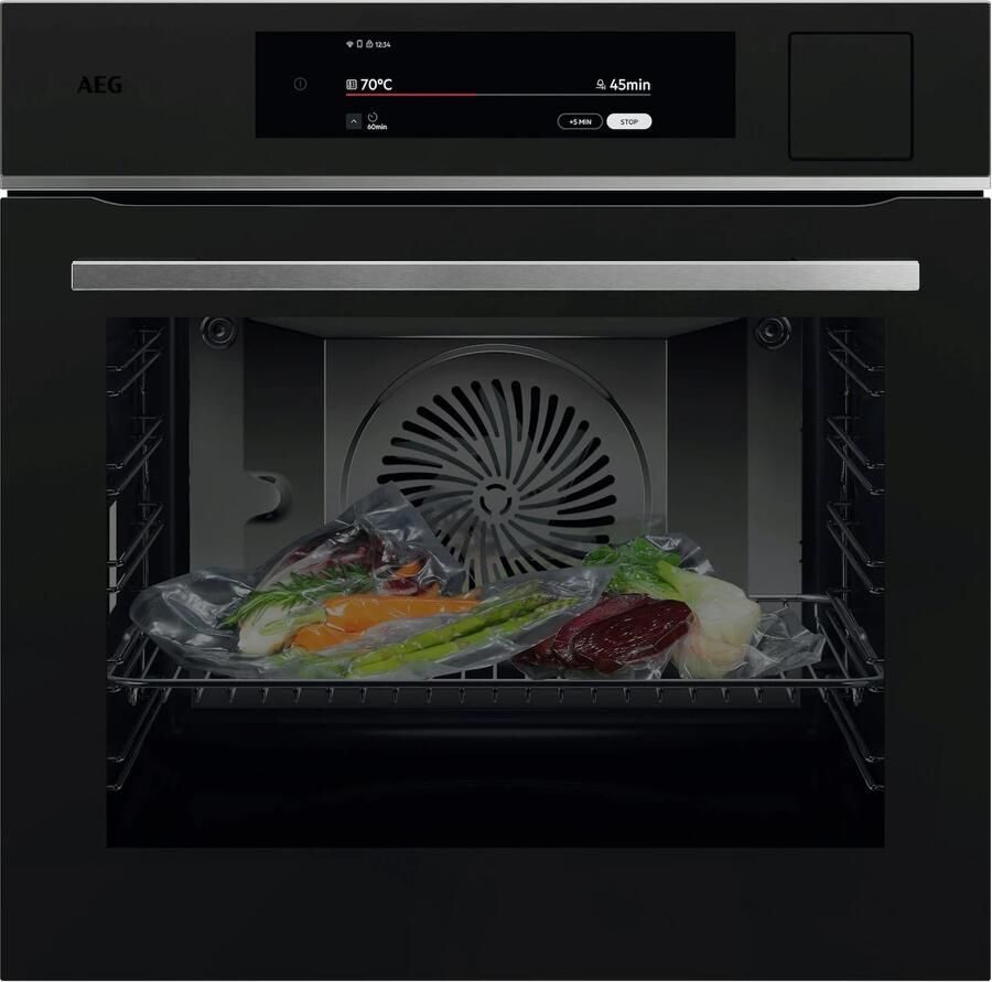 AEG 9000 ProAssist met SteamPro Combi hetelucht- en stoomoven TP9SB831AT