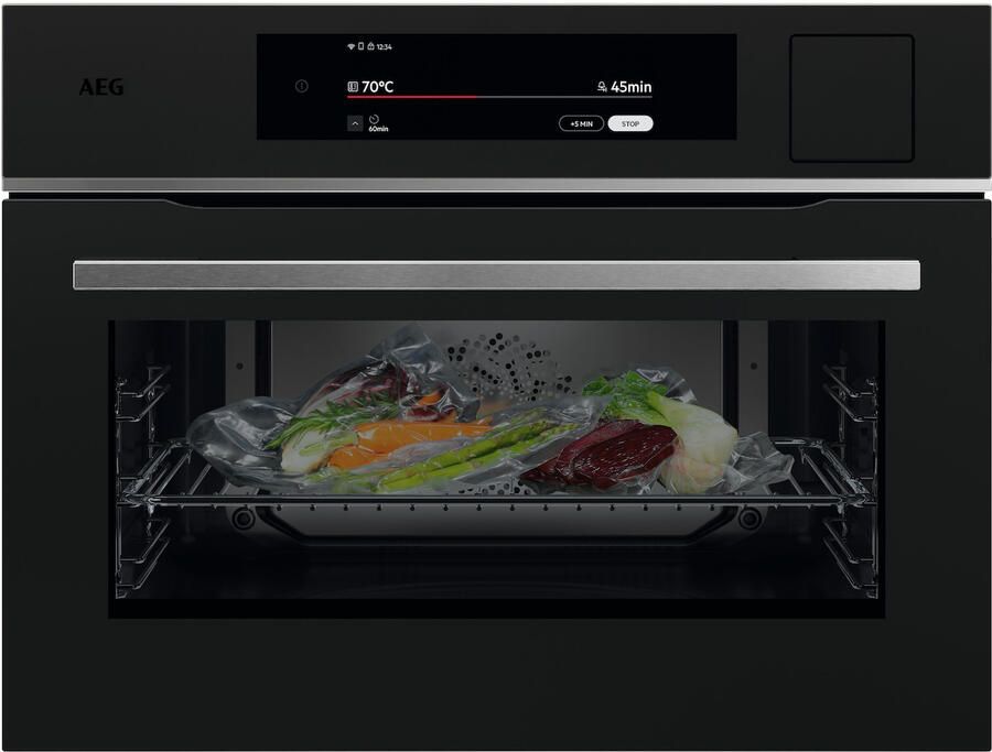 AEG TP9SK821T 9000 Inbouw Combi Hetelucht- en Stoomoven