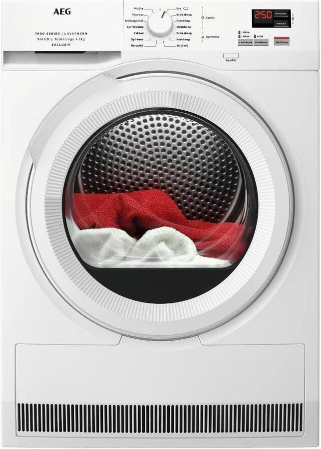 AEG 7000 SensiDry Warmtepomp Droger 8 kg TR71AACHEN