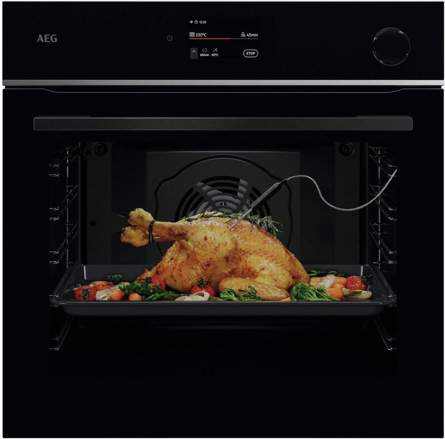 AEG TR7PB73FSB 7000 MealAssist Inbouw Combi Stoomoven