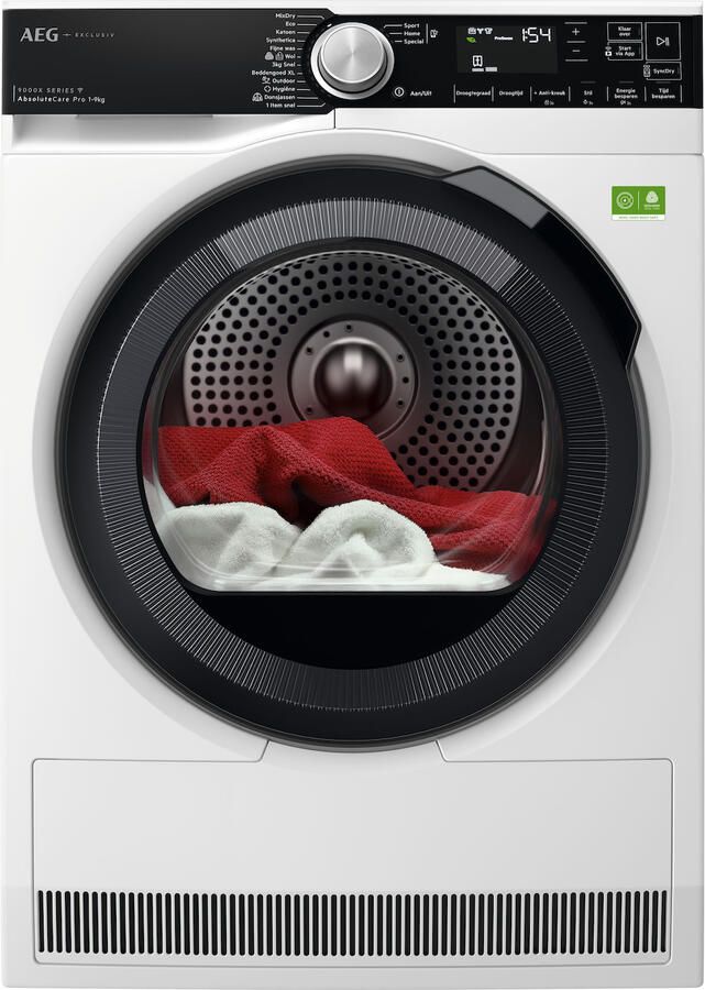 AEG 9000X AbsoluteCare Pro Warmtepomp Droger 9 kg TR97MUNCHEN