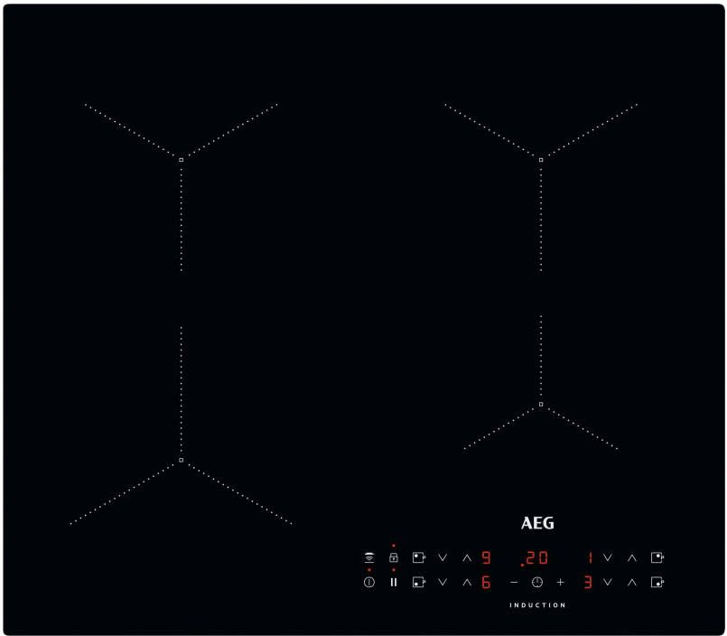 AEG 3000 serie inductie Kookplaat 60 cm ILB64334CB - Foto 4