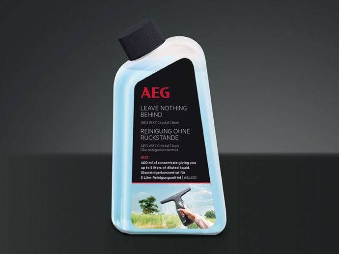 AEG Reiniger crystal clean wx7 ruitenreiniger Raamreiniger accessoire Blauw