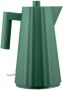 Alessi Waterkoker Plissé droogkookbeveiliging groen Michele de Lucchi 1 liter MDL06 1 GR - Thumbnail 2