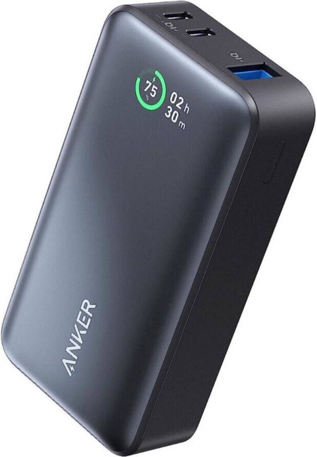 Anker 533 PowerCore 10 000mAh 30W PD Powerbank Zwart