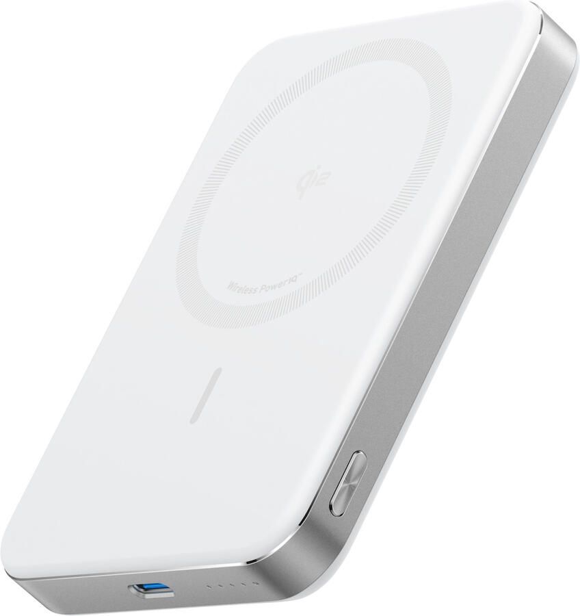 Anker MagGo Powerbank 10.000mAh Slim Powerbank Wit