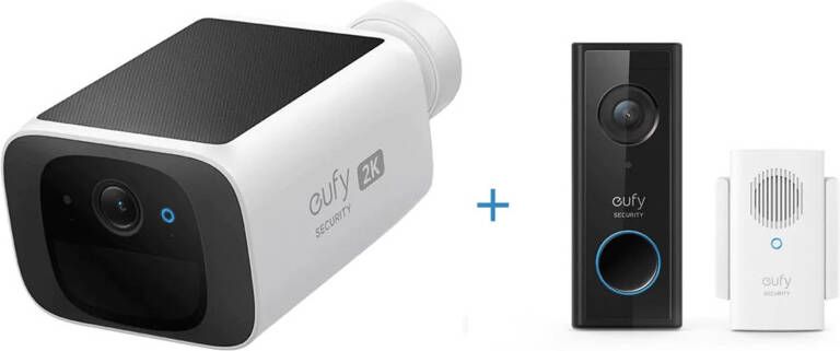 Eufy Bundle S220 + Doorbell Slim | elektronica en media | Smart Home Slimme Camera's | 0194644146306