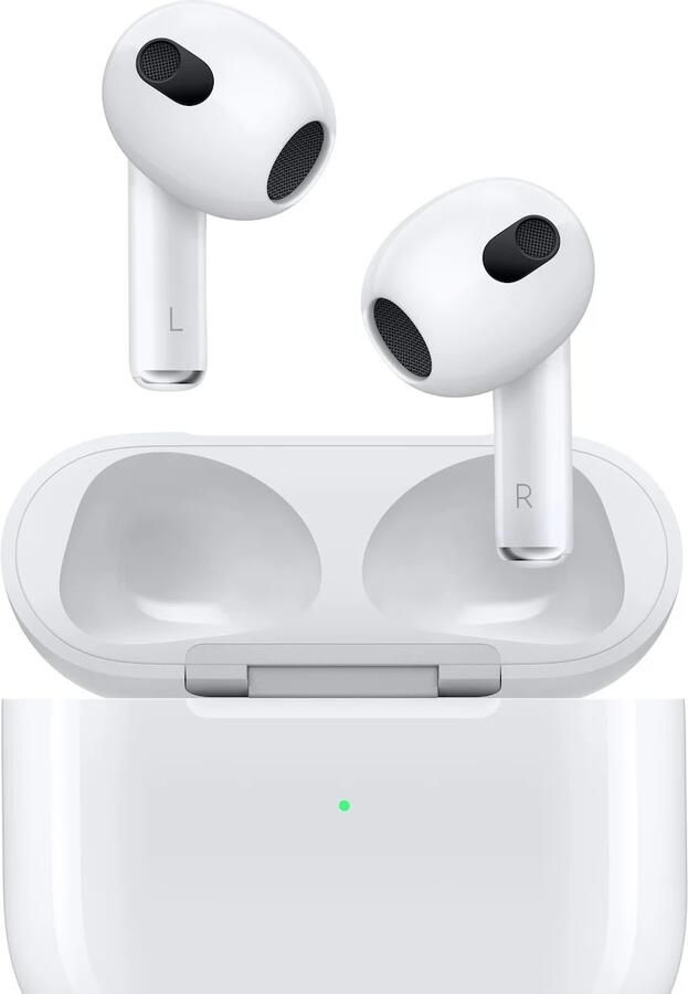 Apple AirPods 3 met Lightning oplaadcase Earbud oordopjes Wit