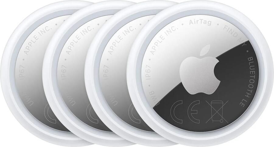 Apple AirTag 2 (4-Pack) Telefonie accessoire Wit