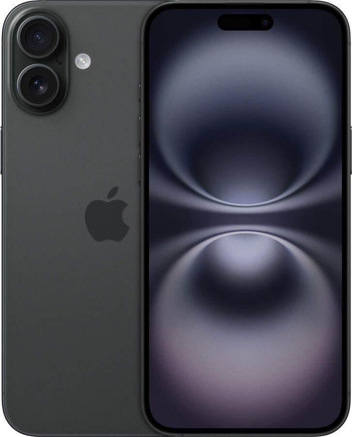 Apple iPhone 16 Plus 128GB Smartphone Zwart