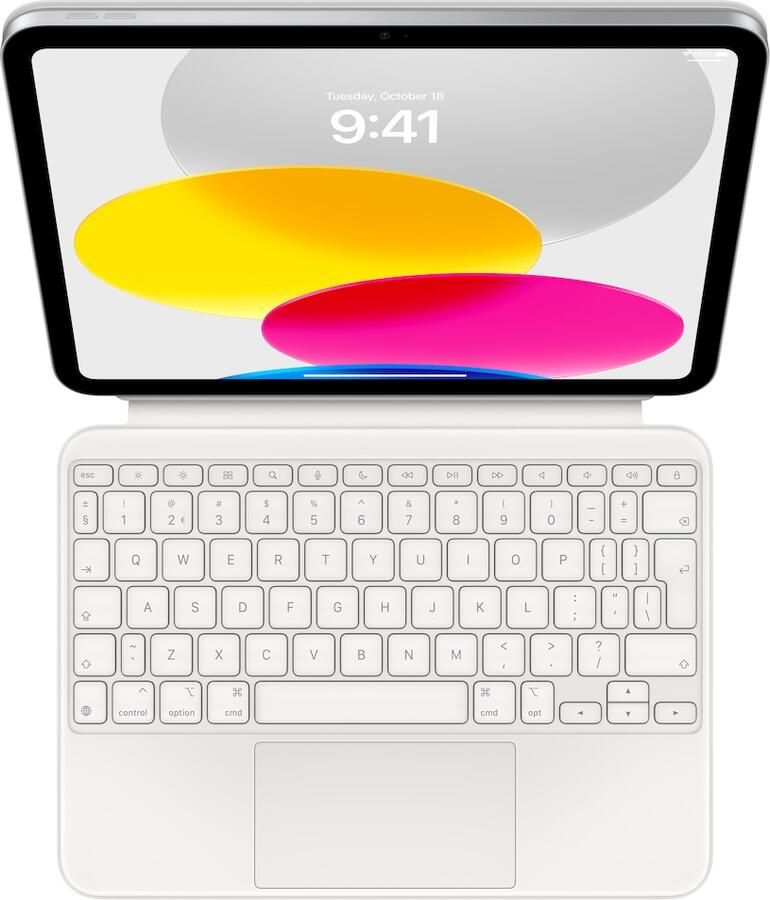 Apple Magic Keyboard Folio voor iPad (10e generatie) Tablethoesje Grijs