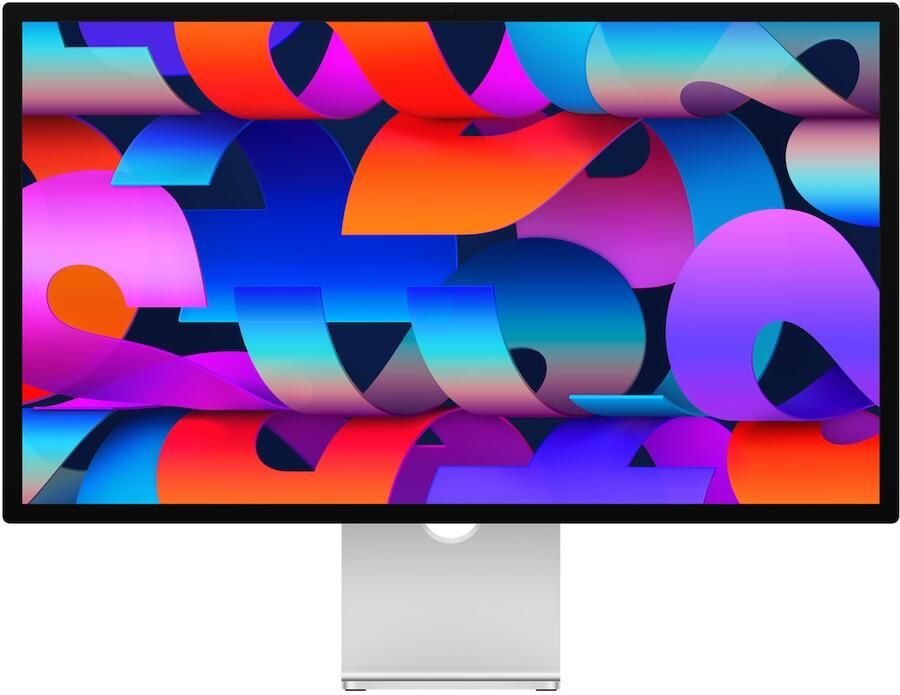 Apple Studio Display Standaardglas Kantelbaar Monitor Zilver