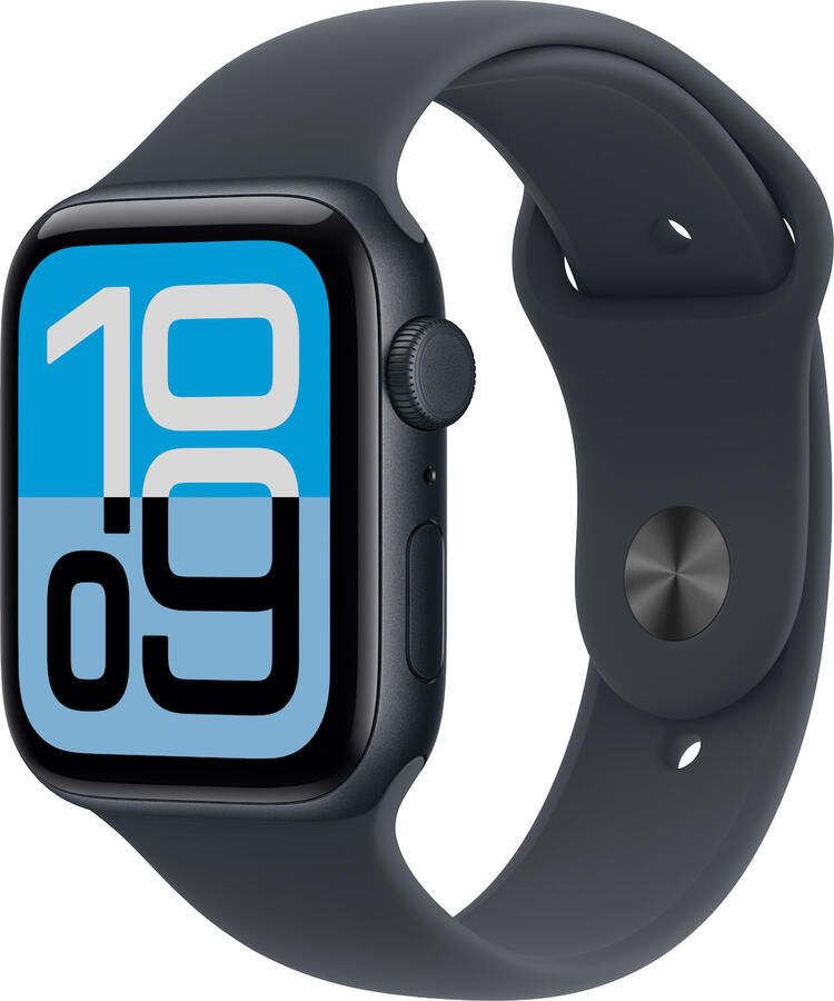 Apple Watch SE 3 GPS + Cellular 44mm Aluminium Case met Sport Band S M Smartwatch