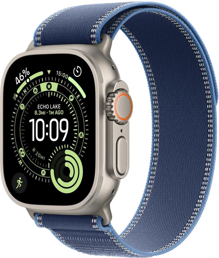 Apple Watch Ultra 3 GPS + Cellular 49mm met Tail Loop S M Smartwatch Beige