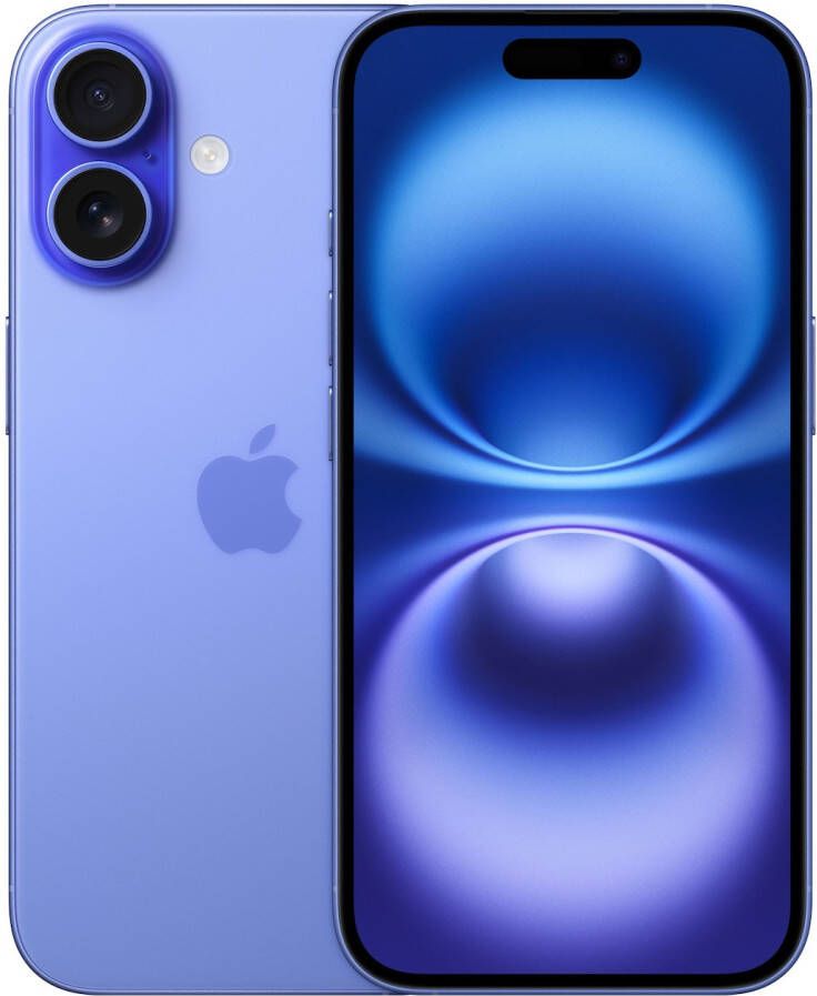 Apple iPhone 16 256GB Smartphone Blauw