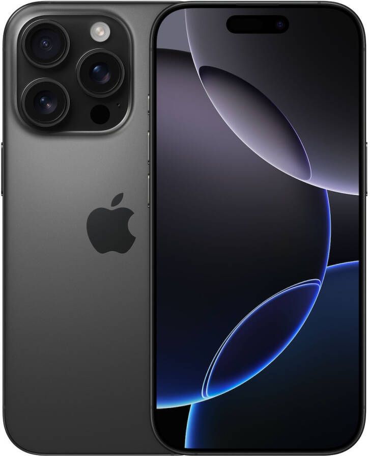 Apple iPhone 16 Pro 1TB Titanium Smartphone Zwart
