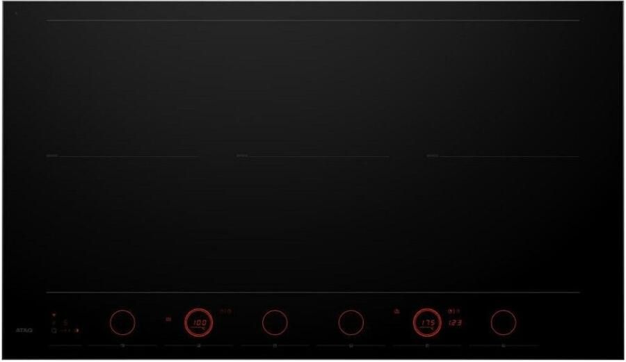 ATAG HI29671SV Inductiekookplaat met Celcius Cooking 90 cm