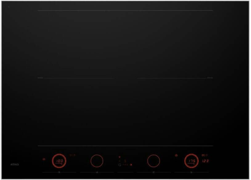 Atag HI27471SV Inductie kookplaat Zwart