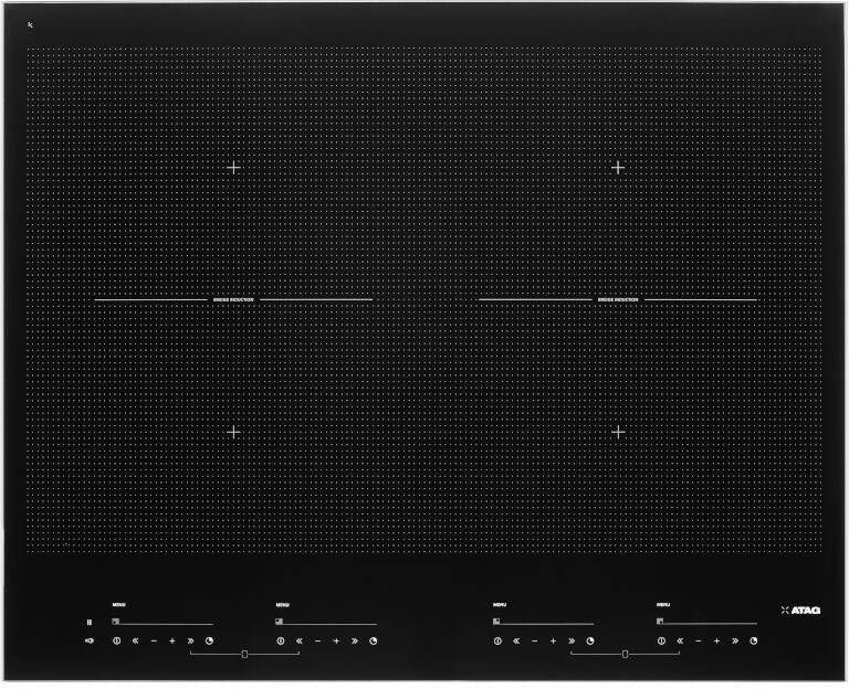 Atag HI6271MV Inductie inbouwkookplaat Zwart