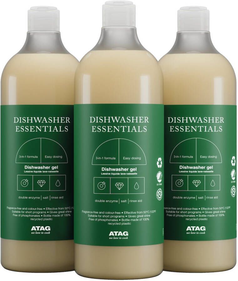 Atag 3-in-1 vaatwasgel (3 stuks)