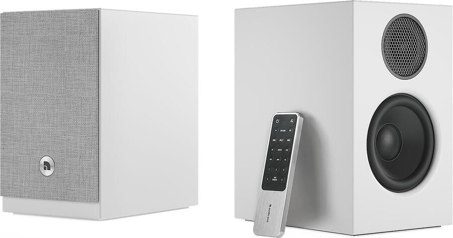 Audio Pro A28 W-Series Smart Multiroom 2x75W Boekenplank speaker Wit