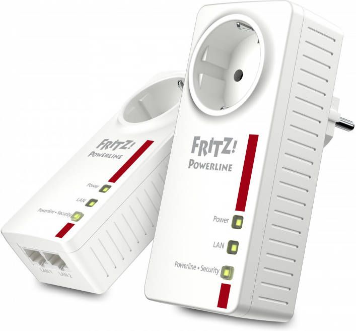 AVM FRITZ! Powerline 1220E Set International Geen WiFi 1200 Mbps 2 adapters