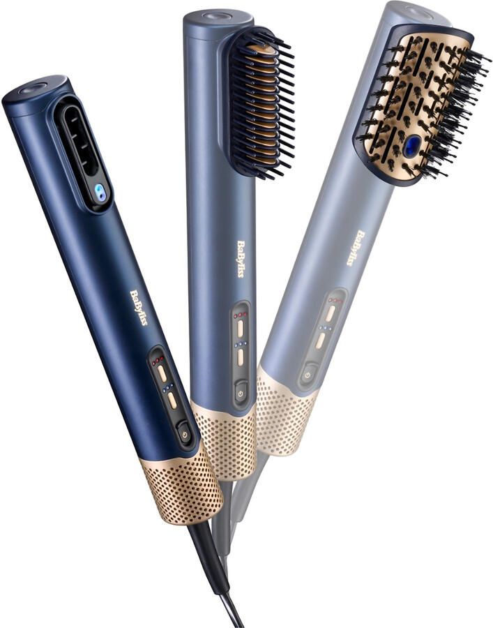 BaByliss 3-in-1 Wet to Dry Air Wand AS6550E Föhn Drogen Stylen Volume High Speed Digitale Haardroger (123km h) - Foto 2