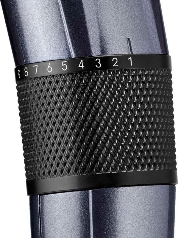 BaByliss Titanium Tondeuse E976E Titanium messen Uitschuifbare opzetkam 1-25mm