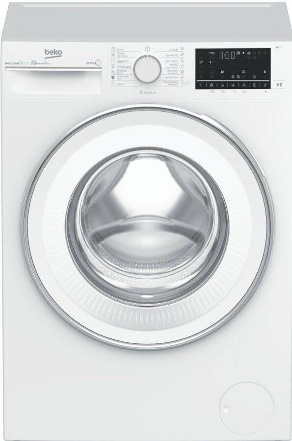 Beko B5WT584106W2 vrijstaande wasmachine