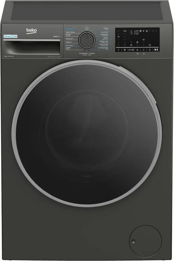 Beko B3WM49410M2 Selective Line Wasmachine Grijs