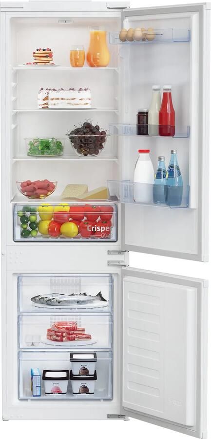Beko BCSA285K4SN1 Inbouw koel-vriescombinatie