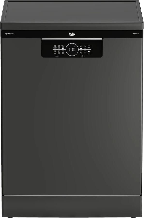 Beko BDFN26560GP PowerIntense Vrijstaande vaatwasser Zwart
