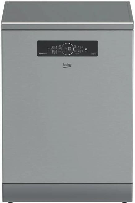 Beko BDFN36561XP PowerIntense Selective Line Vrijstaande vaatwasser Grijs