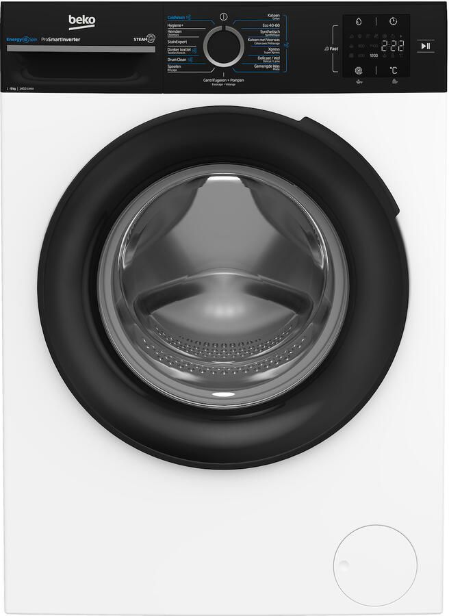 Beko BM3WFT3941B EnergySpin Wasmachine Wit